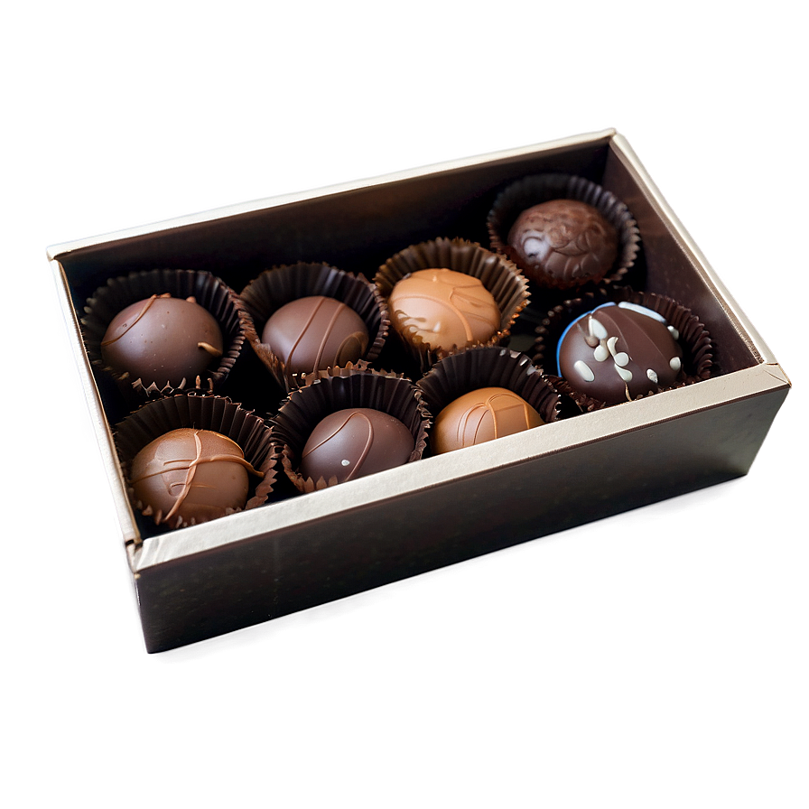 Box Of Vegan Chocolates Png 59 PNG