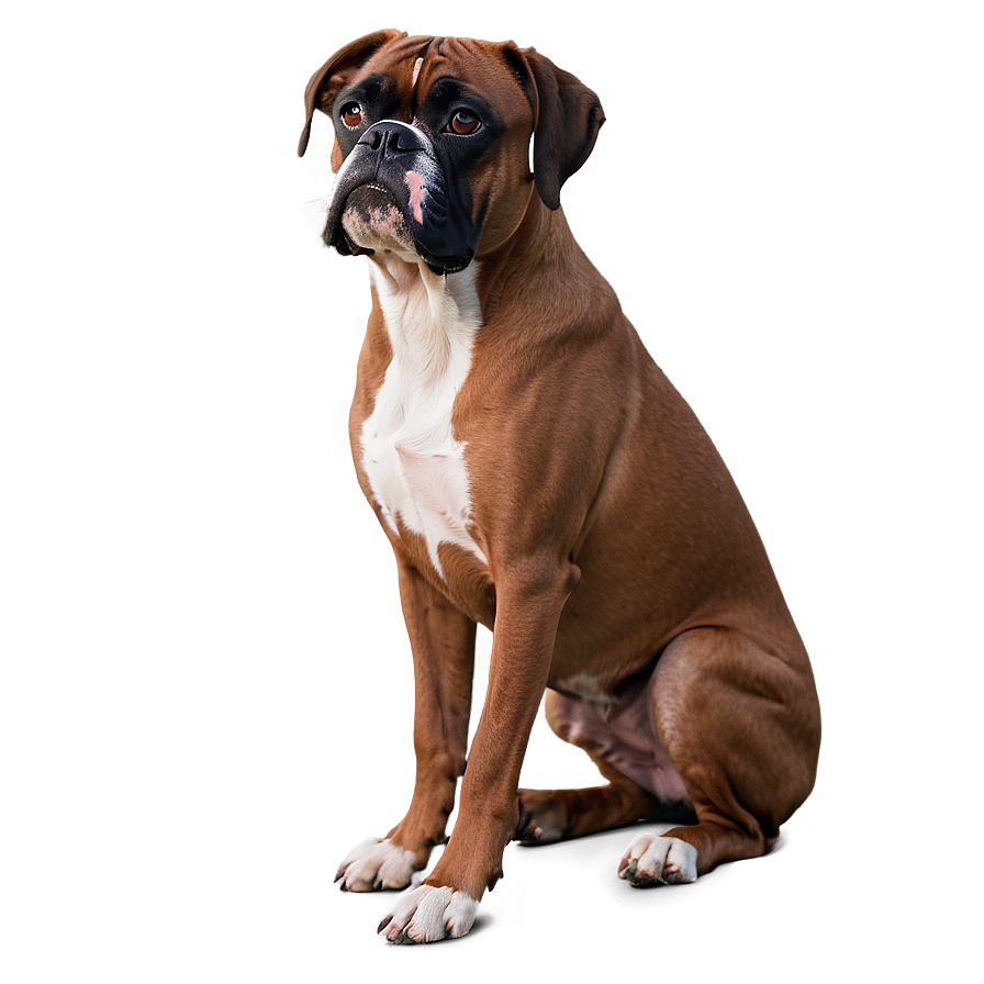 Download Boxer Dog Lying Down Png Dgd40 | Wallpapers.com