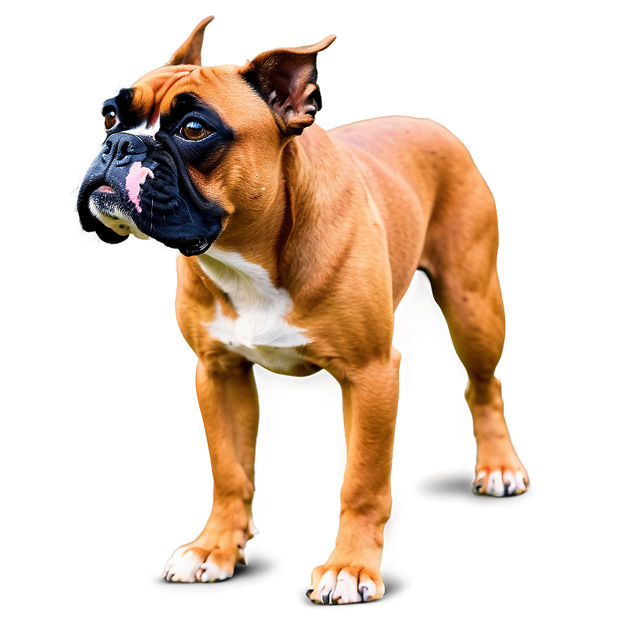 Boxer Dog Side View Png 06242024 PNG