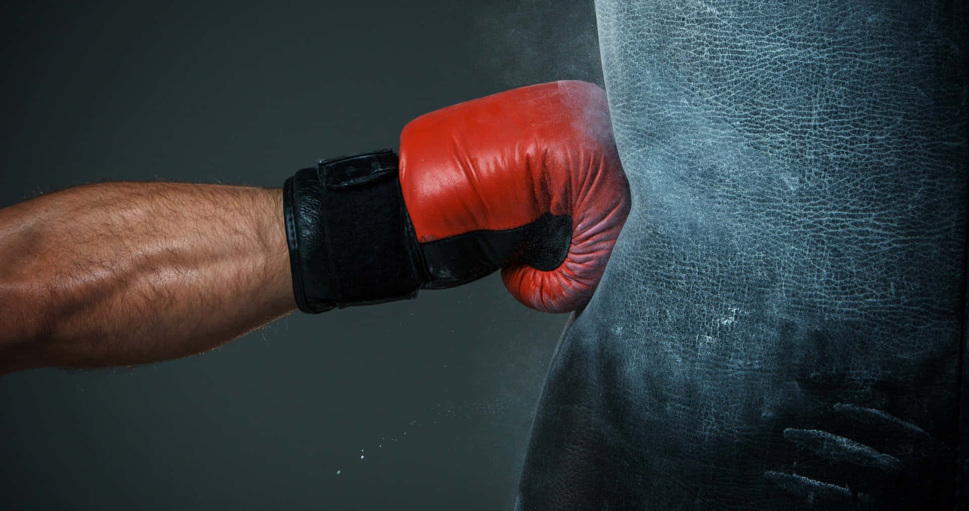Boxing Glove Punch Impact Wallpaper