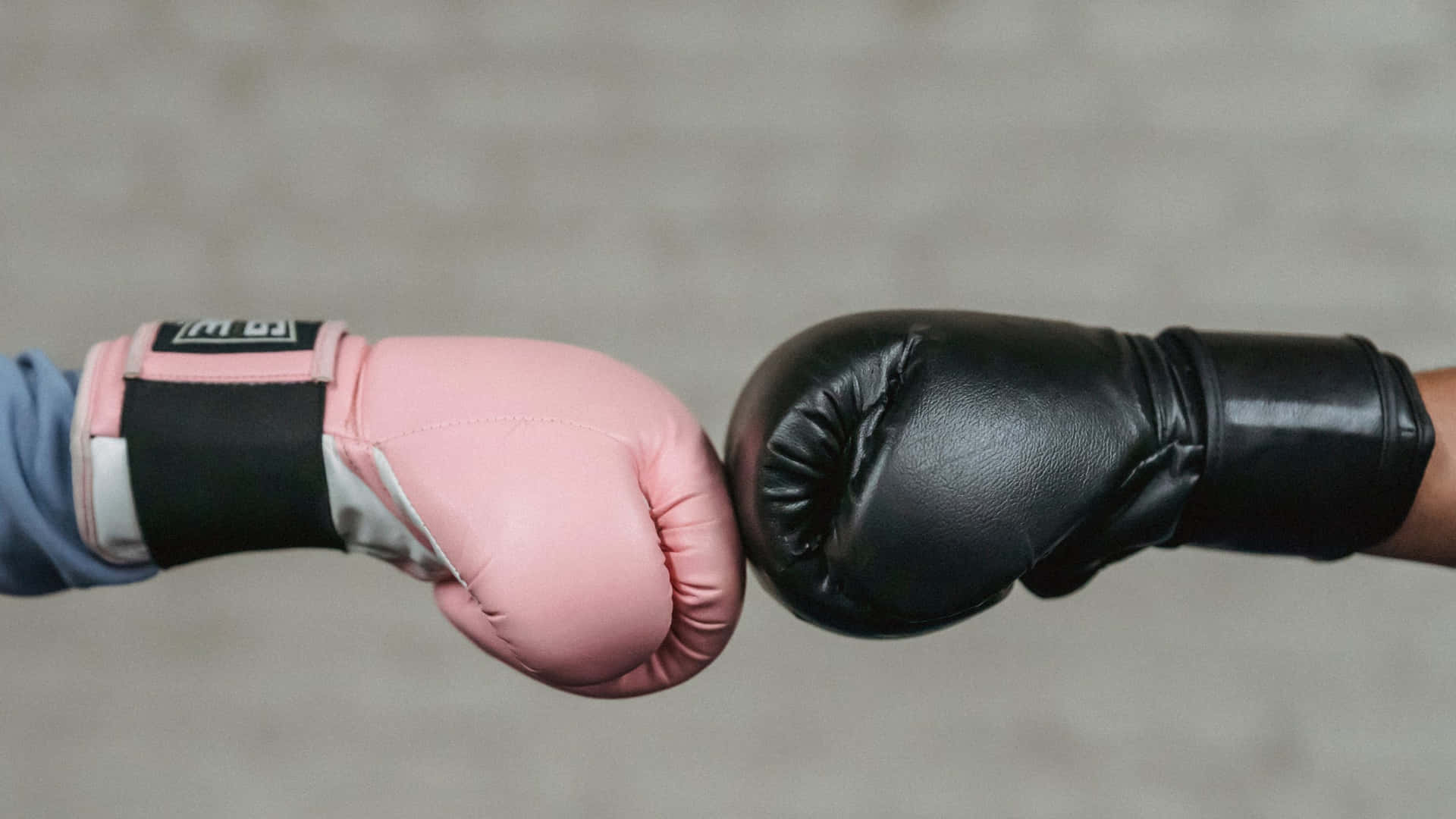 Boxing Gloves Fist Bump Wallpaper