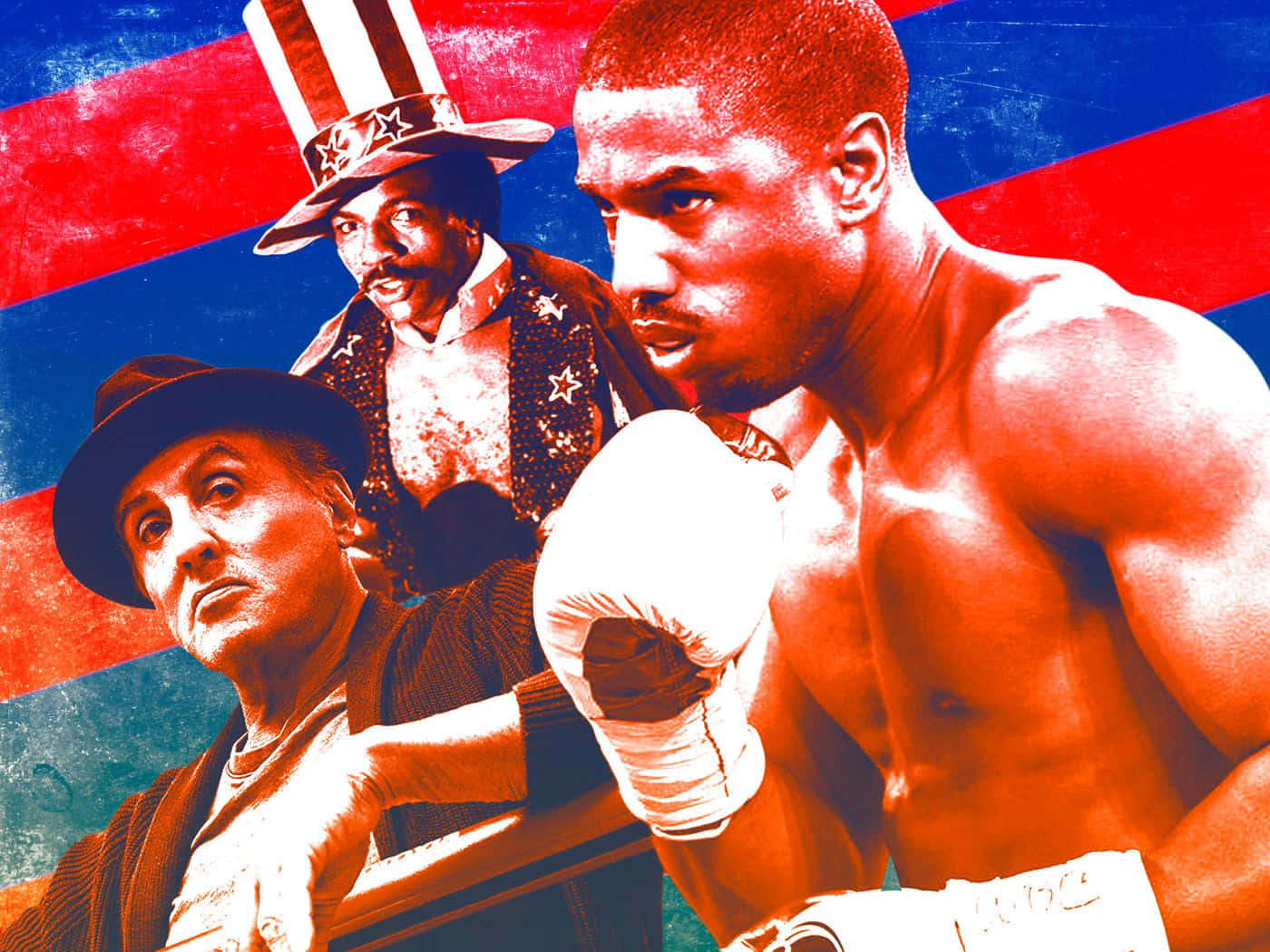 Boxing Legacy Creedand Rocky Wallpaper