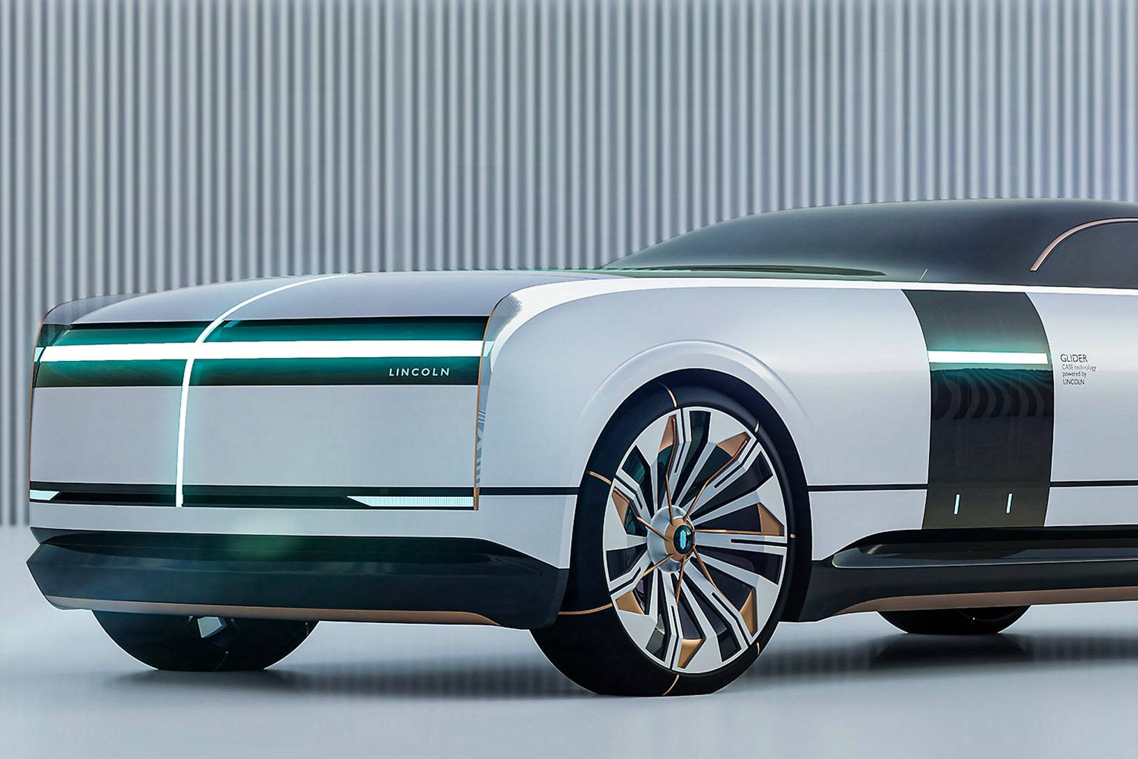 Boxy Concept Lincoln Car Background