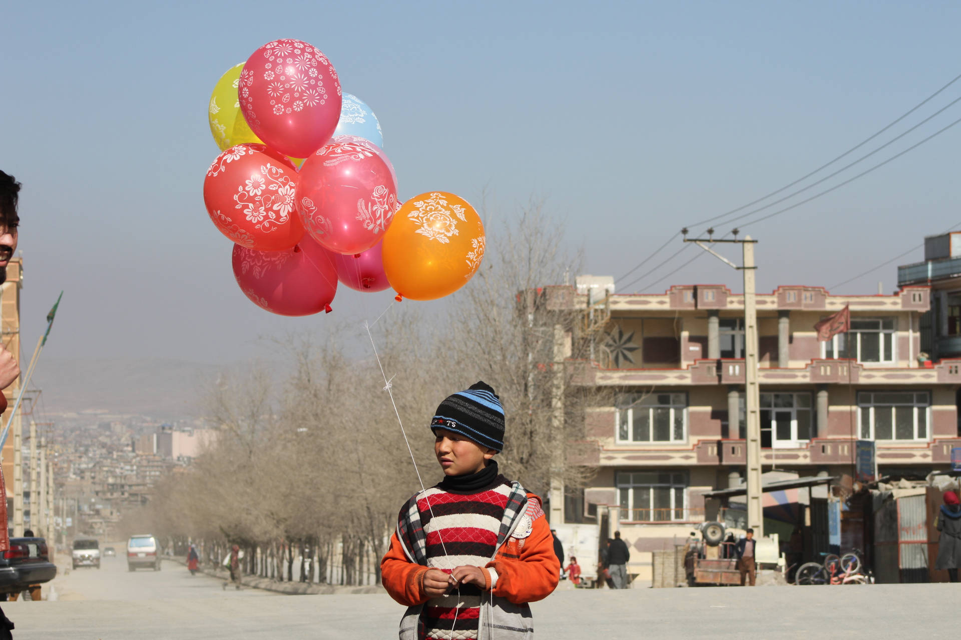 Boy With Balloons Kabul
