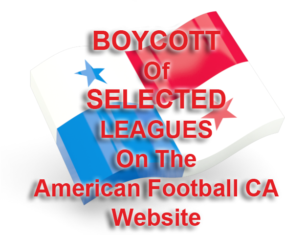 Boycott Selected Leagues American Football C A PNG