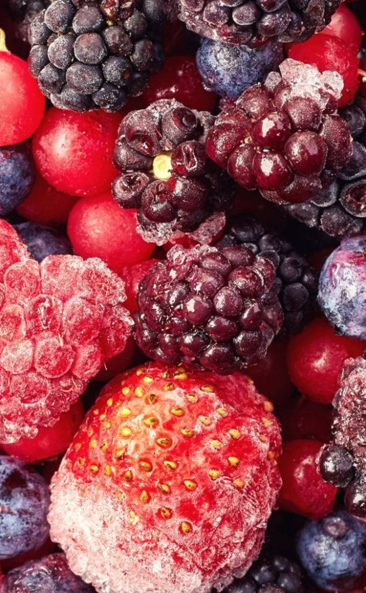 Boysenberry Mixed Berries Close-up Shot Wallpaper