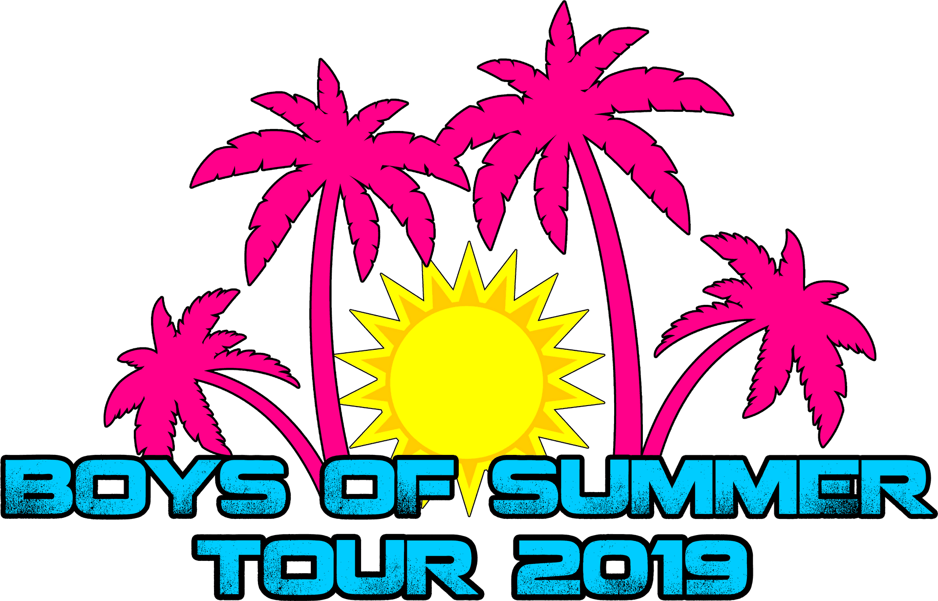 Boysof Summer Tour2019 Graphic PNG
