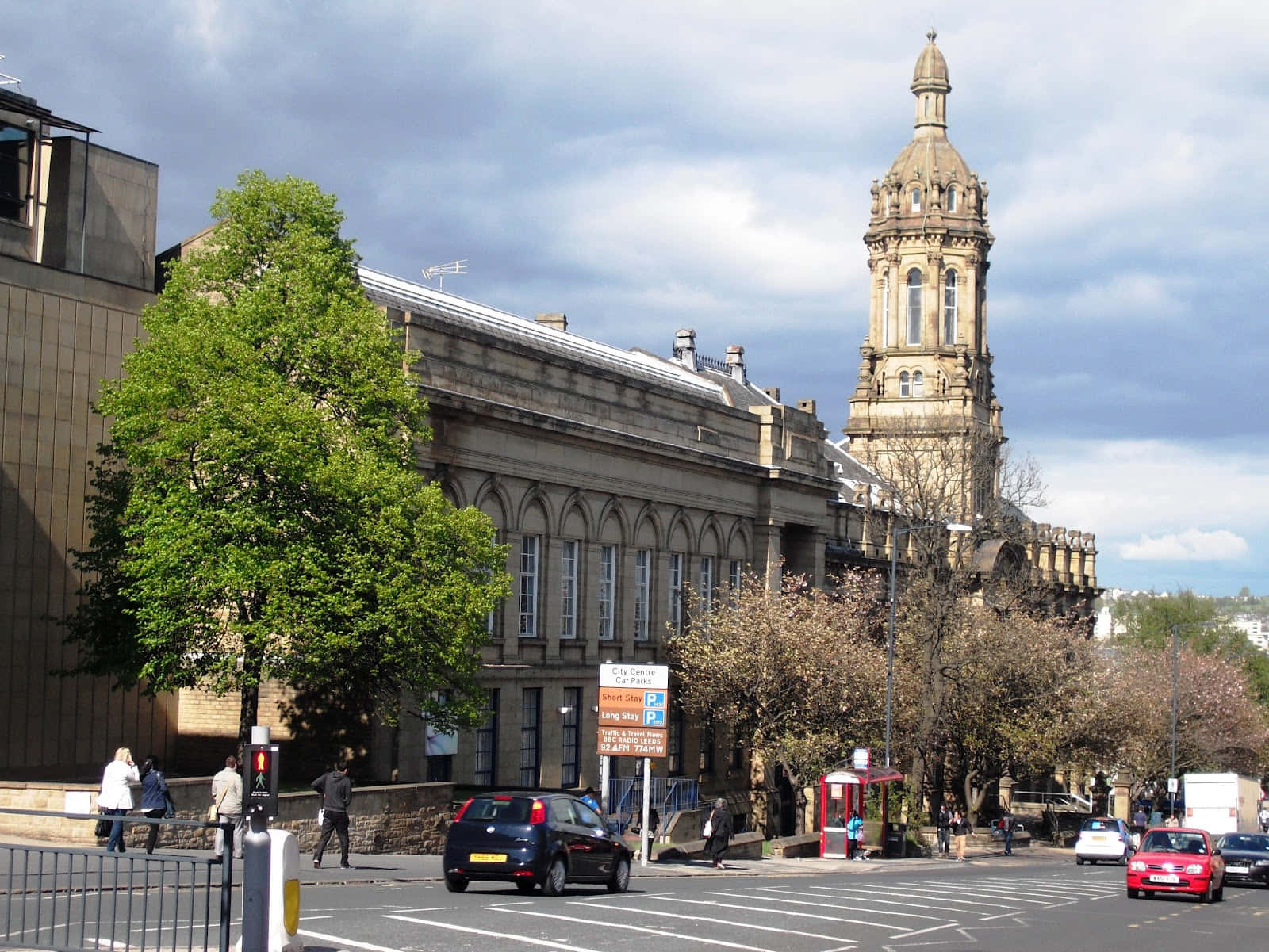 Bradford Cityscapewith Historic Tower Wallpaper