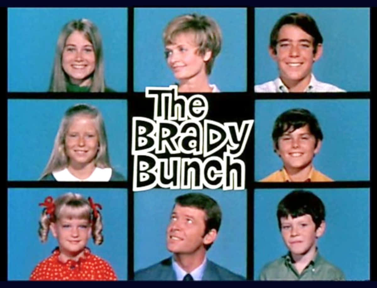 The Brady Bunch Family of Five Wallpaper