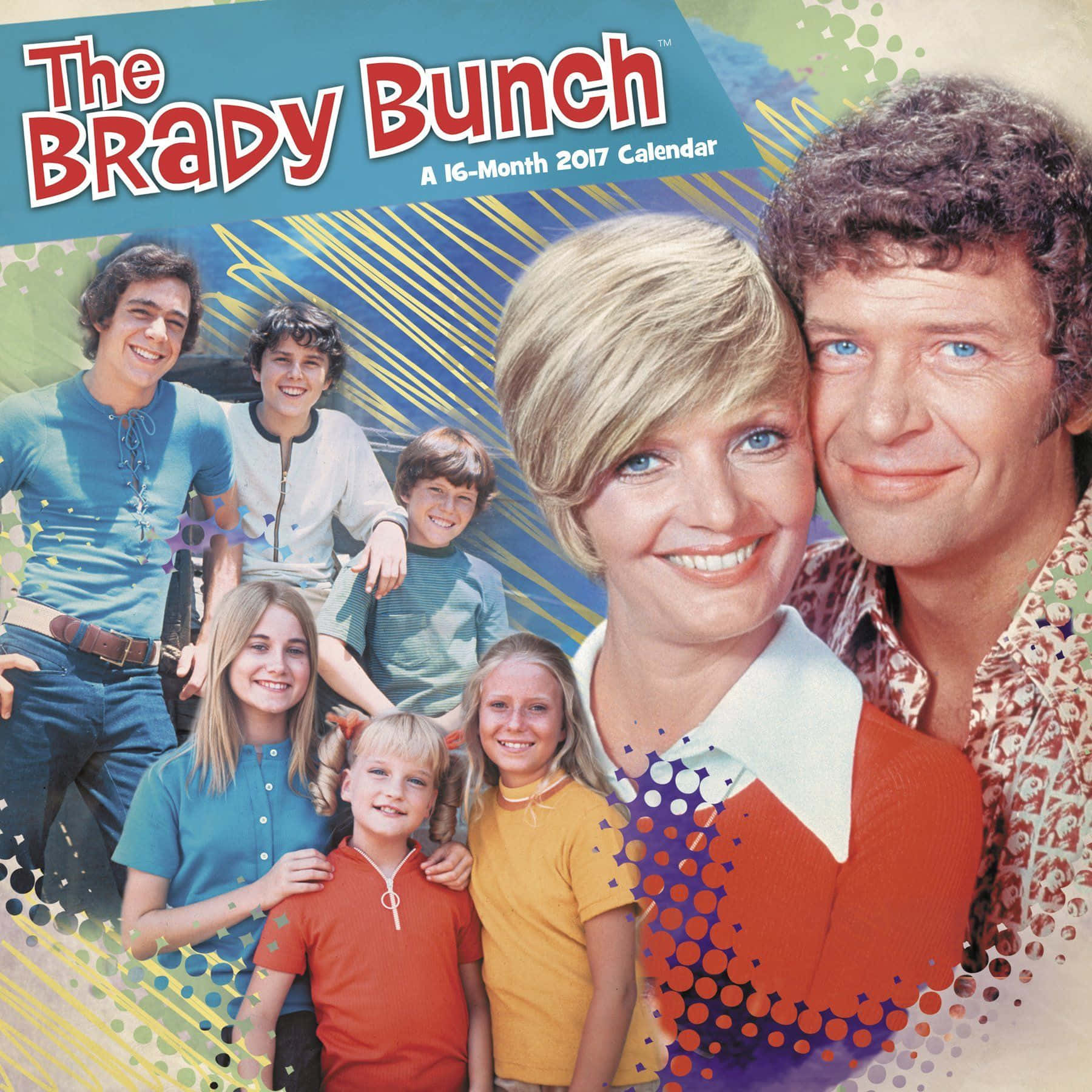 The Iconic Brady Bunch Family Wallpaper
