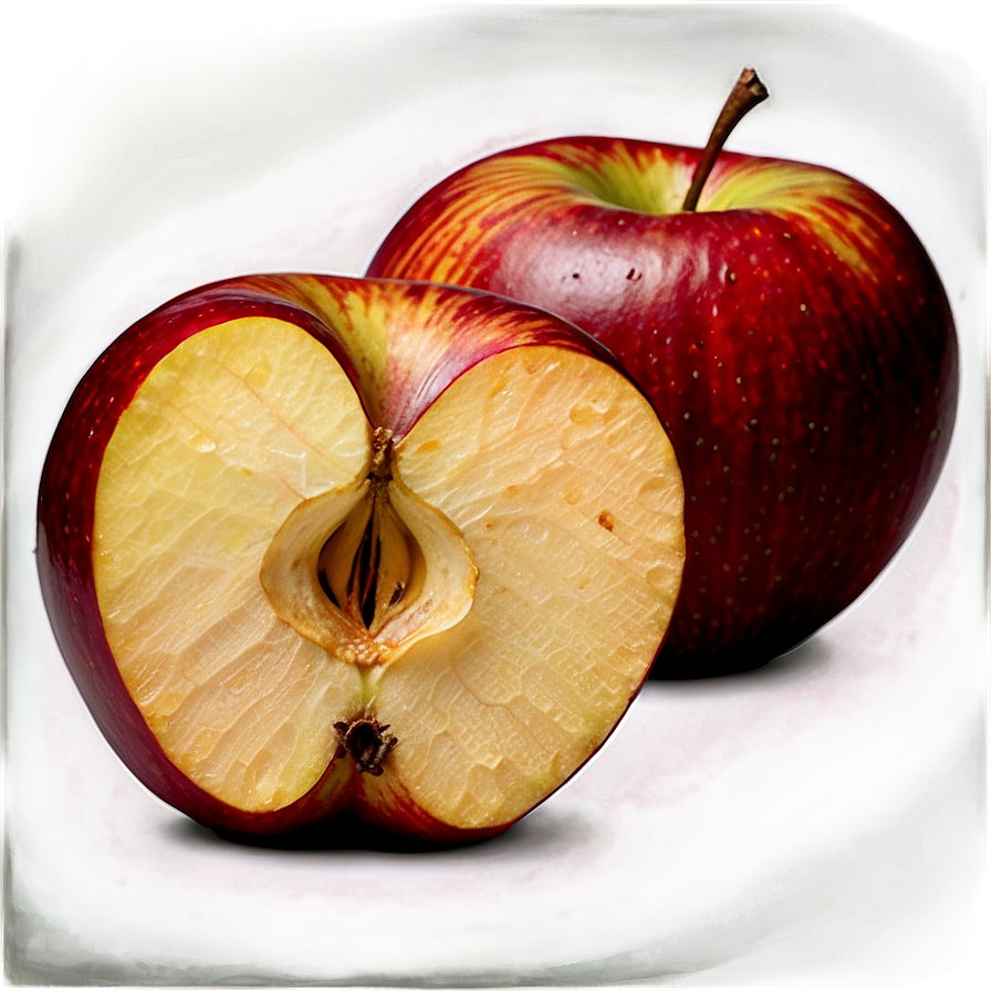 Braeburn Apple Detail Png Bll PNG