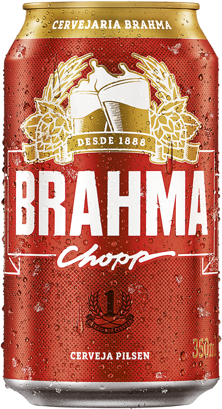 Brahma Beer Can Design PNG