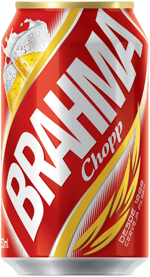 Brahma Chopp Beer Can PNG