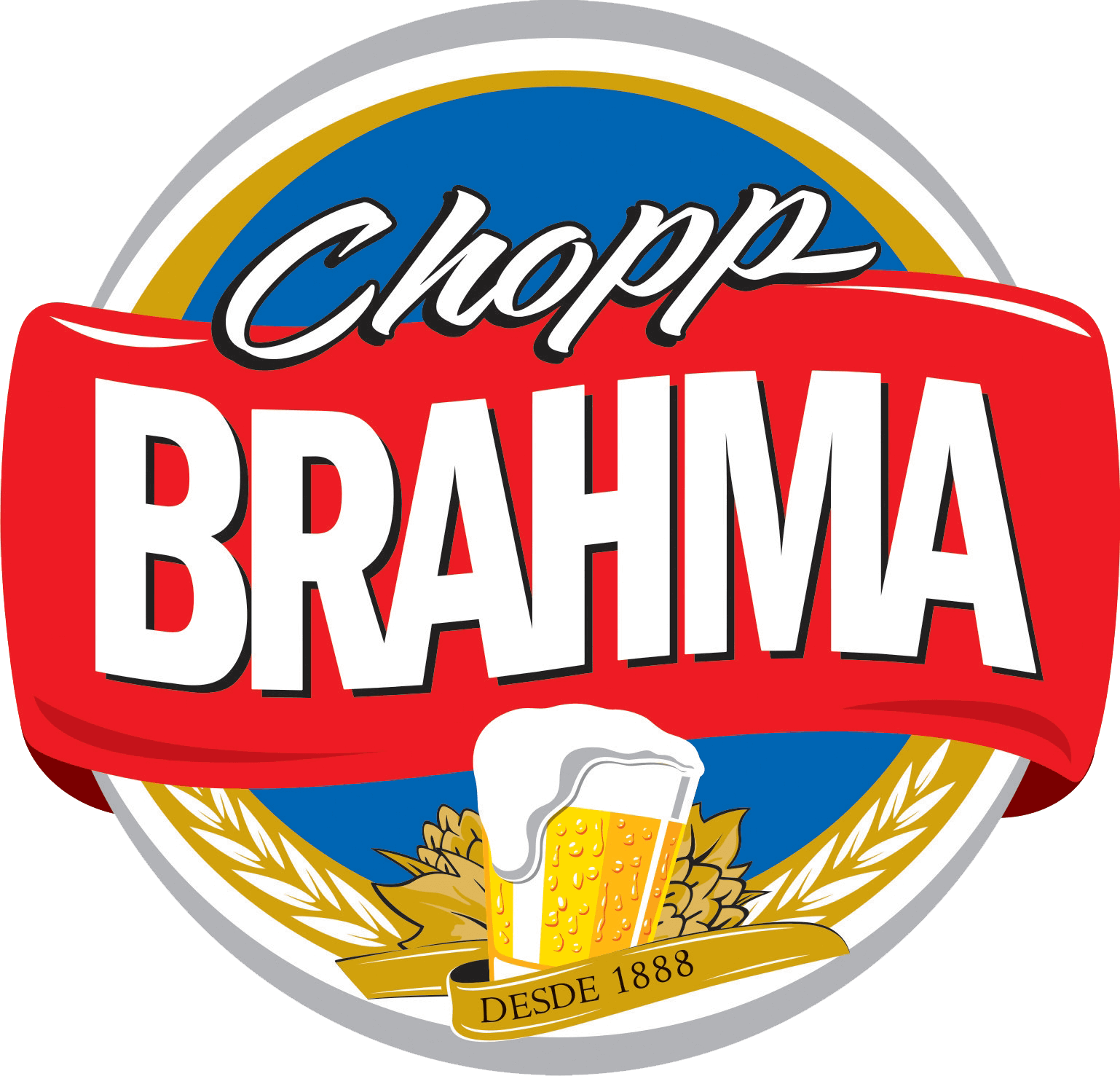 Brahma Chopp Beer Logo PNG