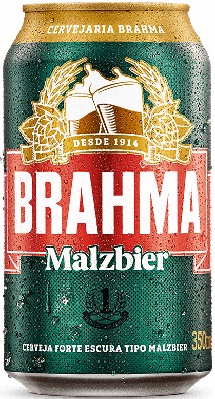 Brahma Malzbier Beer Can PNG