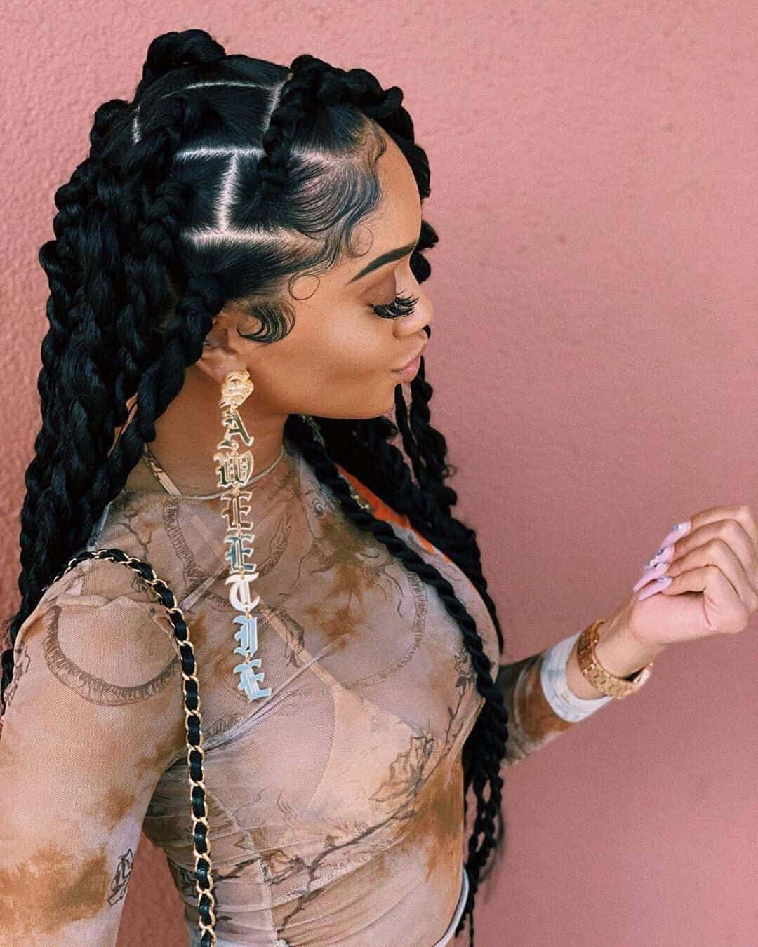 Looking chic and stylish with Braids Hairstyle 2021