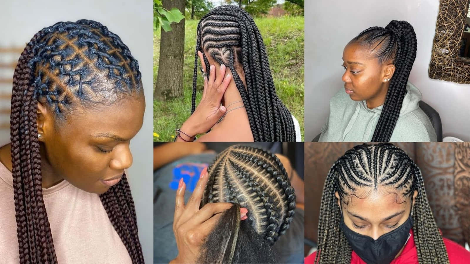 Download Braids Hairstyles 2022 Picture 1600 x 900 | Wallpapers.com