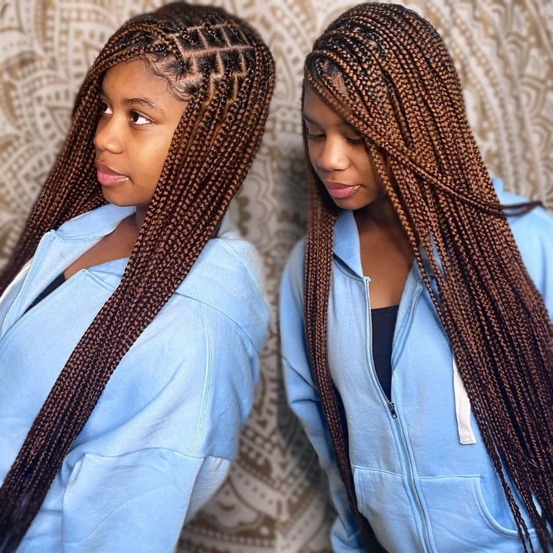 Download Braids Hairstyles 2022 Picture 1080 x 1080 | Wallpapers.com