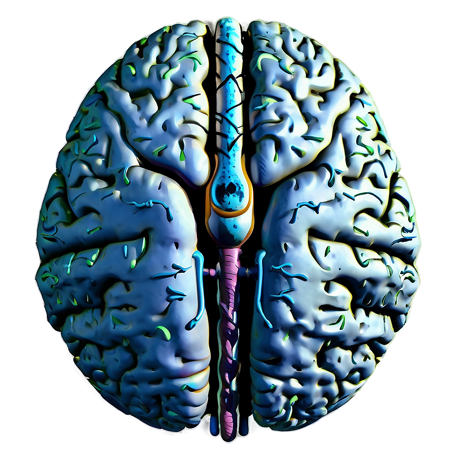 Brain And Neurons Png Pls PNG
