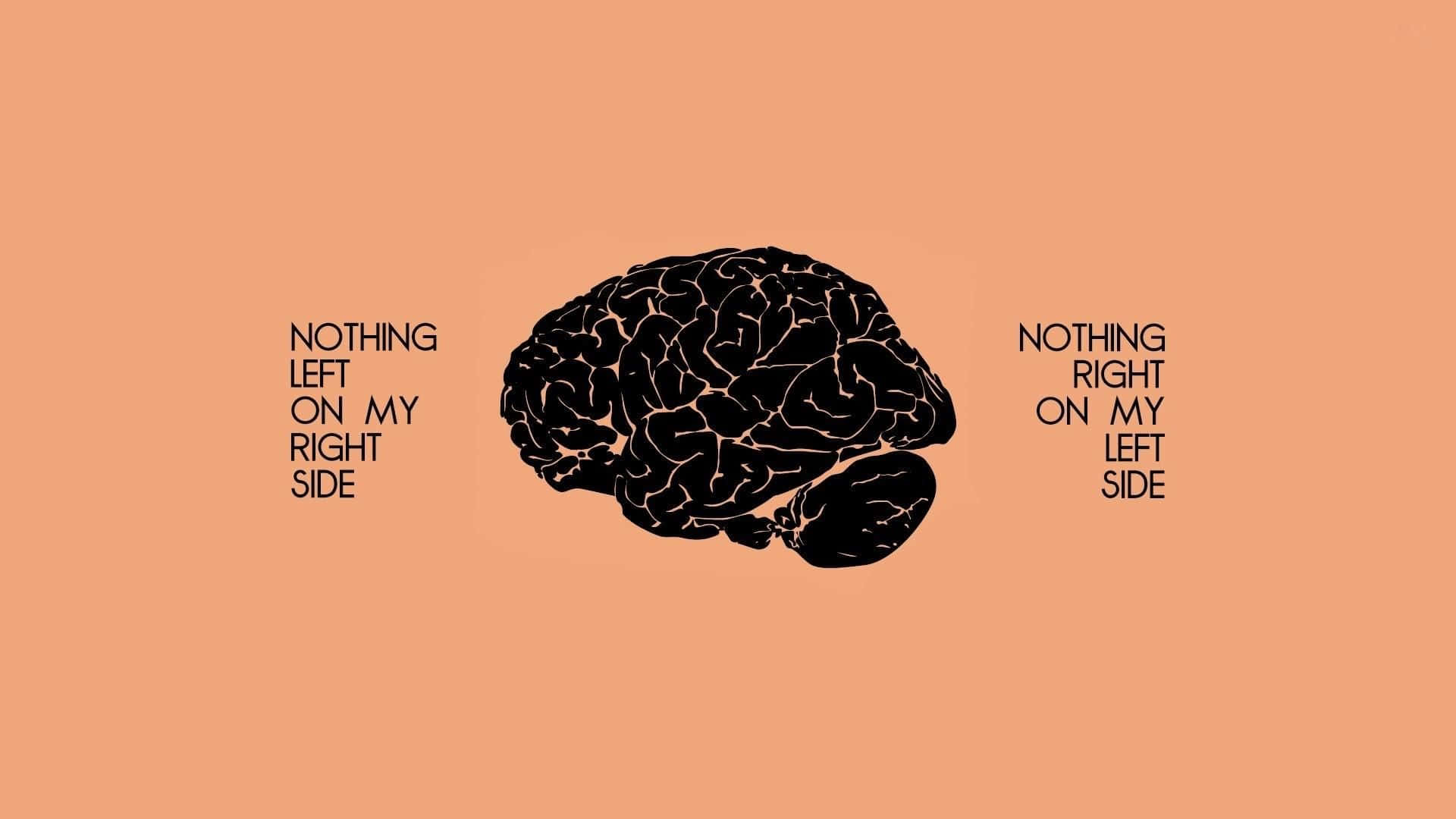 A Brain With The Words,'nothing Let Right On My Mind See'