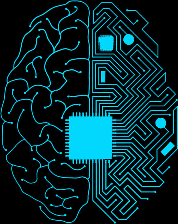 Brain Circuitry A I Concept PNG
