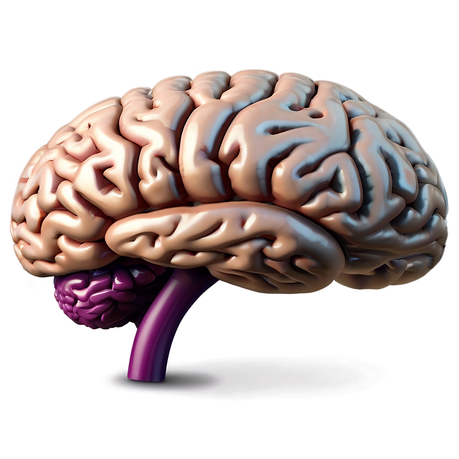 Brain Flex Emoji Png 06132024 PNG