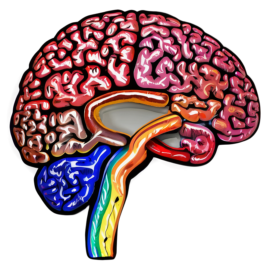 Brain Mind Map Png 04292024 PNG