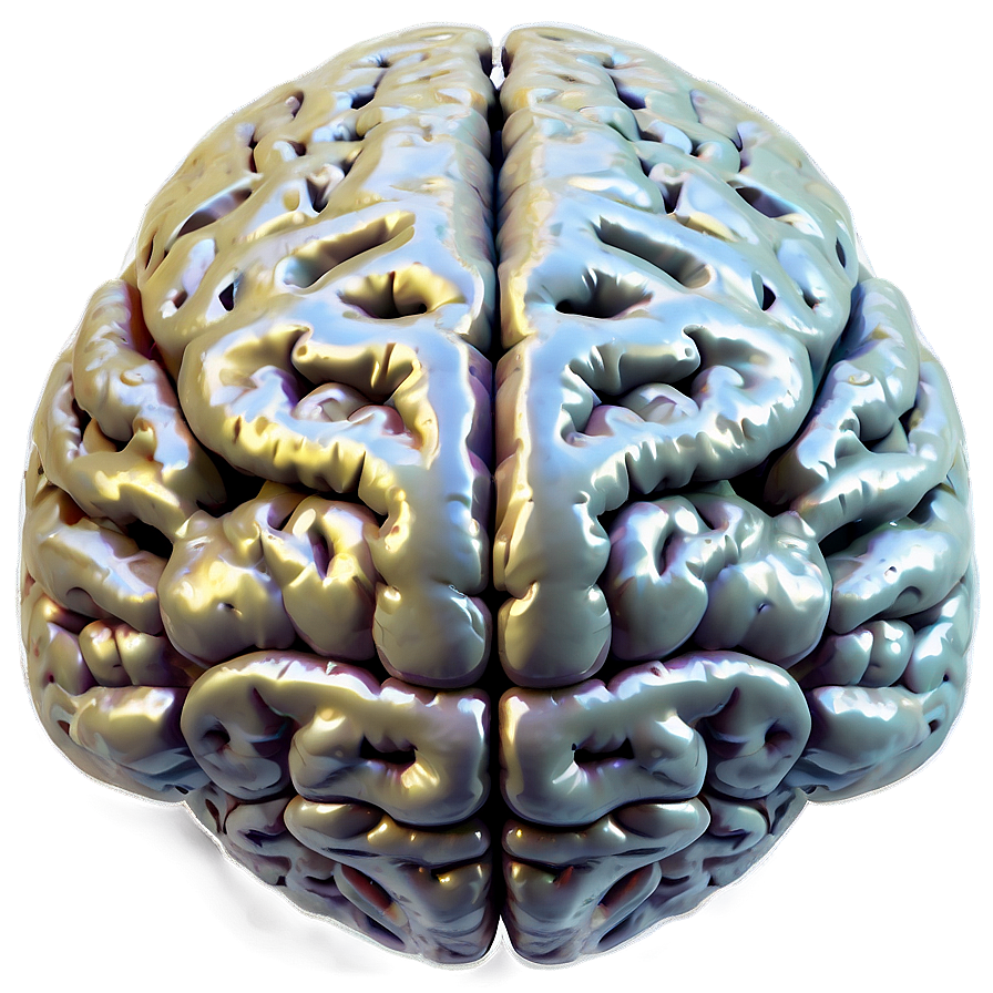 Brain Outline A PNG