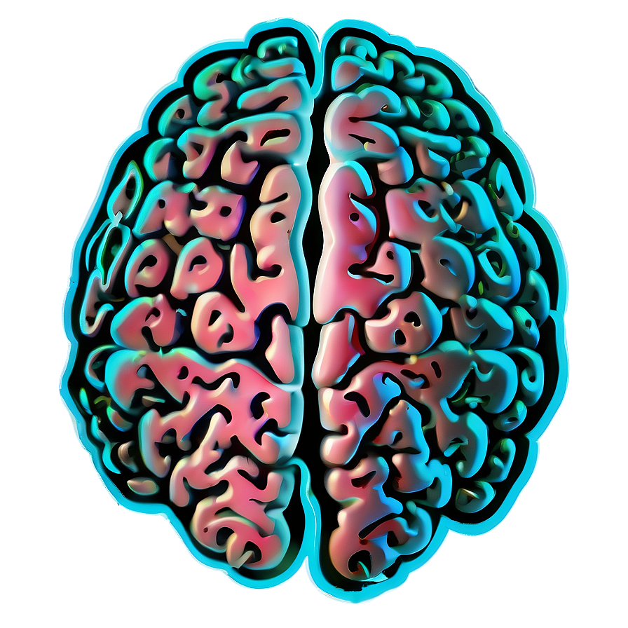 Brain Outline Vector Png Plk PNG