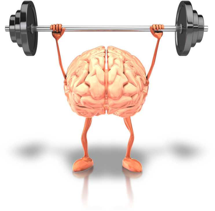 Brain Power Weightlifting PNG