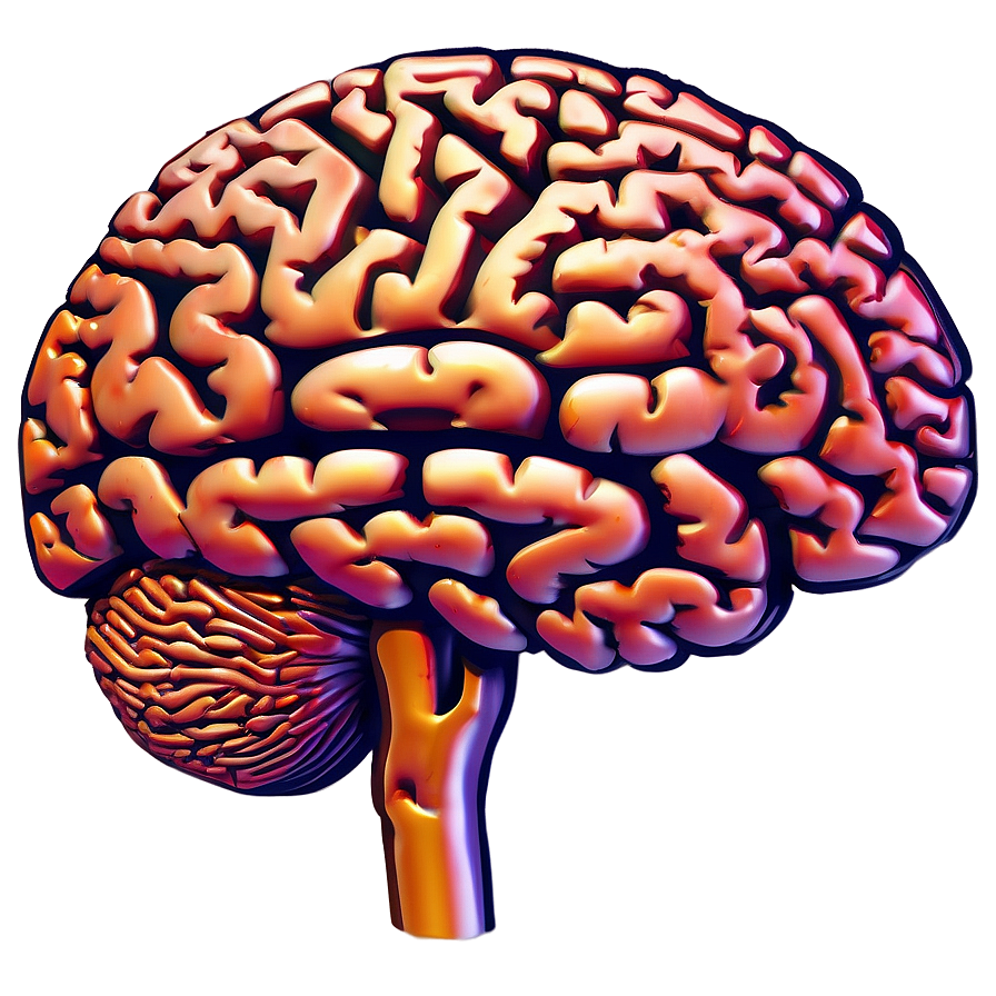 Brain Profile Outline Png 06272024 PNG