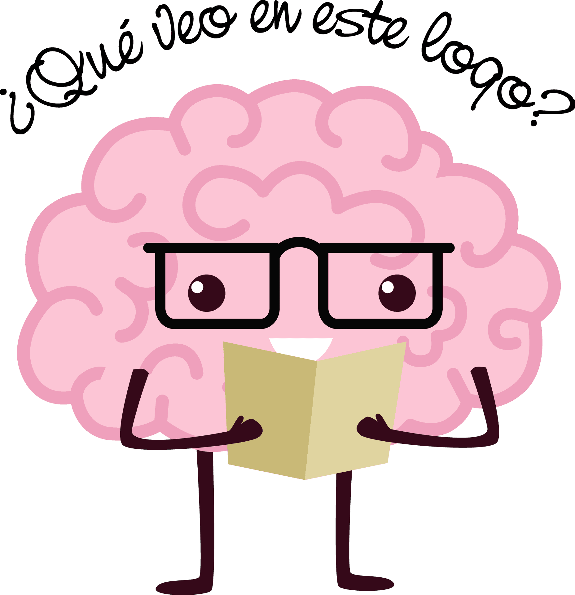 Brain Reading Book Clipart PNG