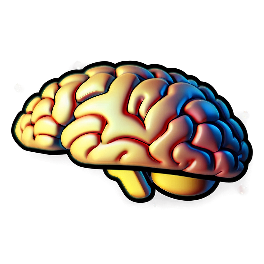 Brain Wave Emoji Png Exl85 PNG