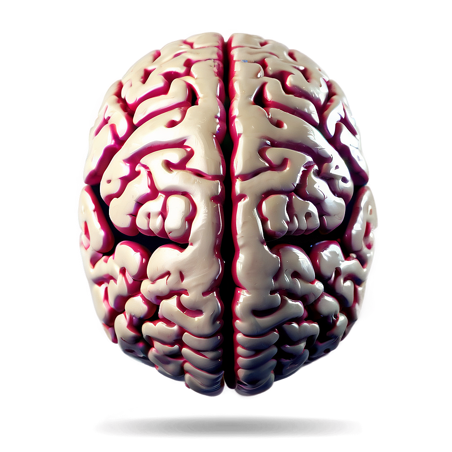 Brain With Arrows Png Nlc25 PNG