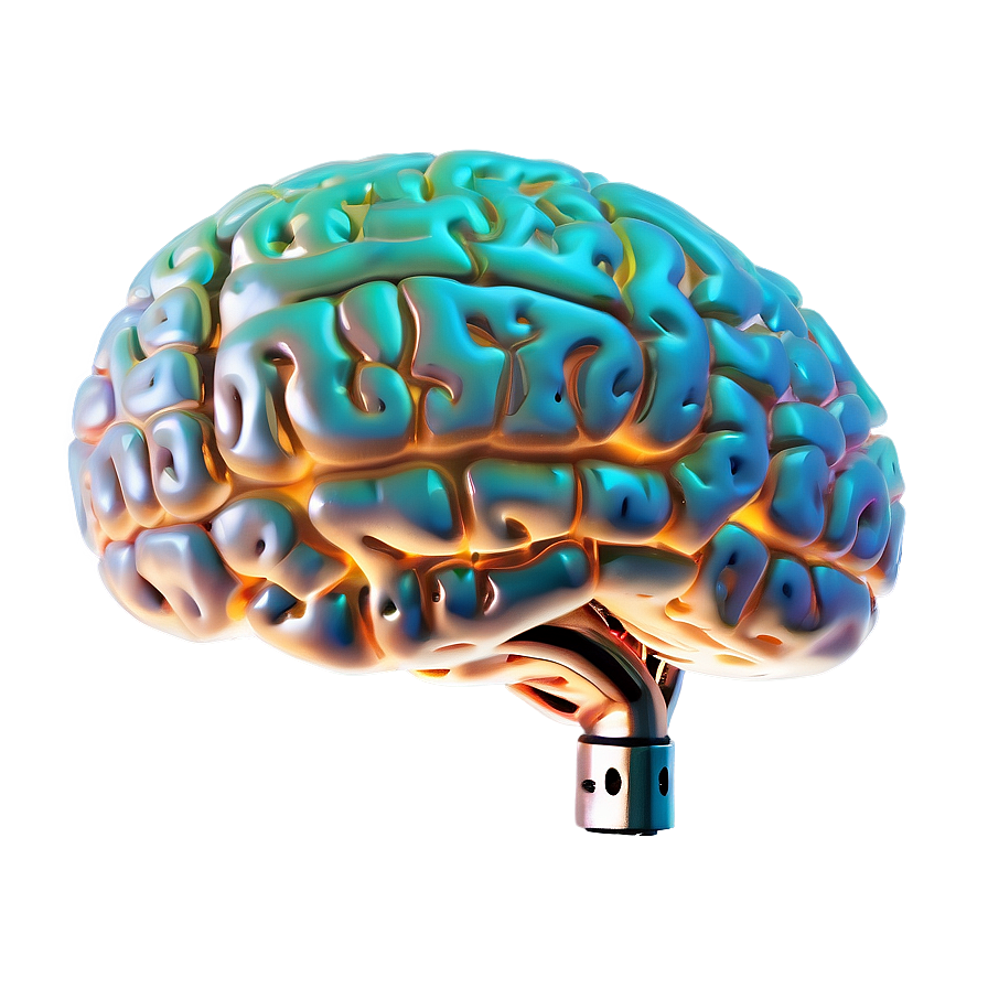 Brain With Light Bulb Png 04292024 PNG
