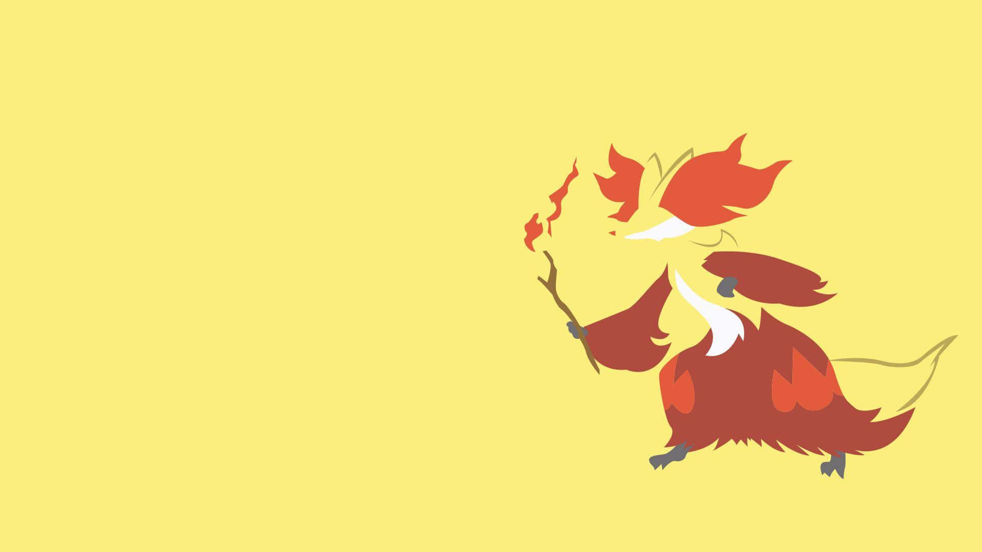 Braixen Pokemon Illustration Wallpaper