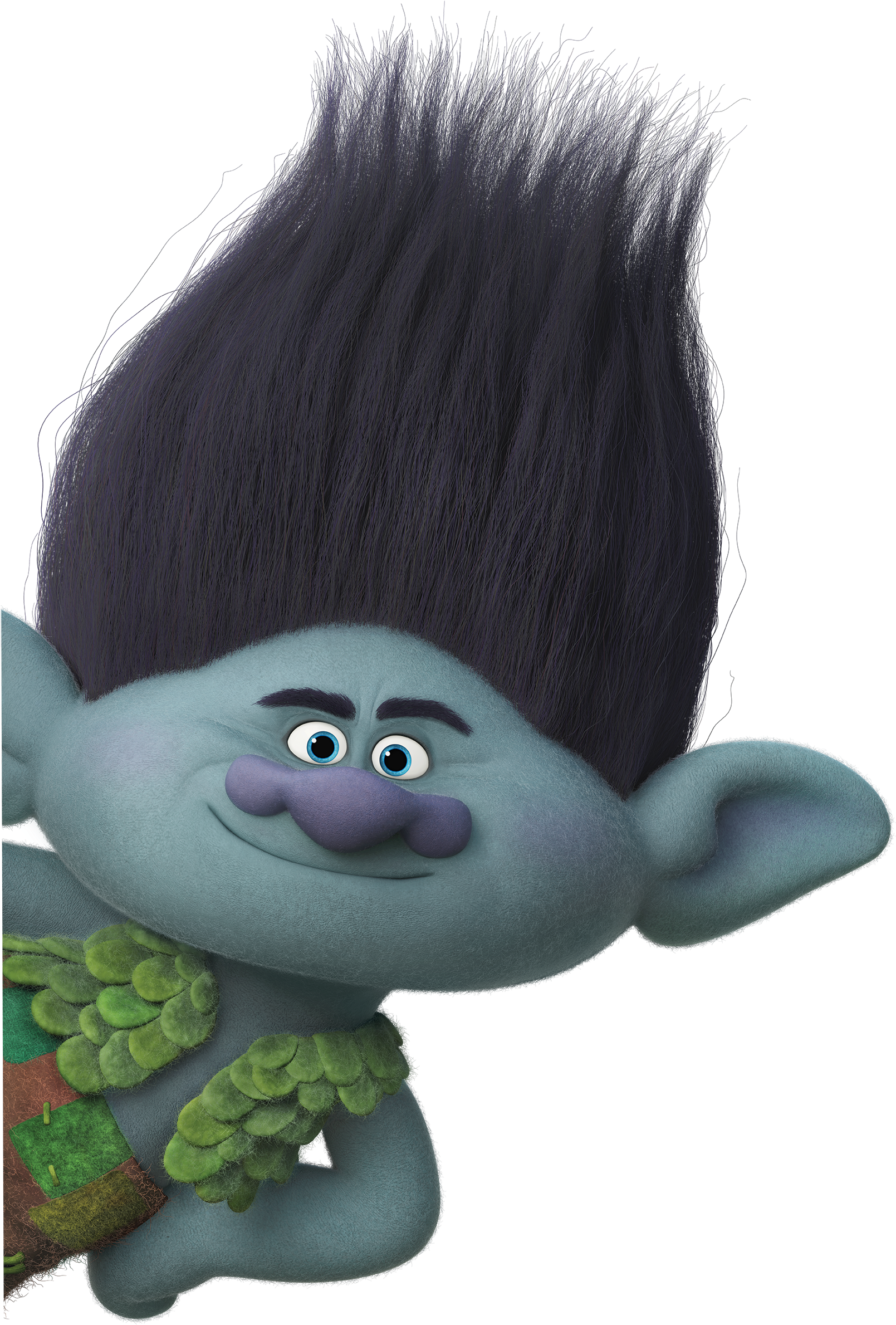 Branch Trolls Character PNG
