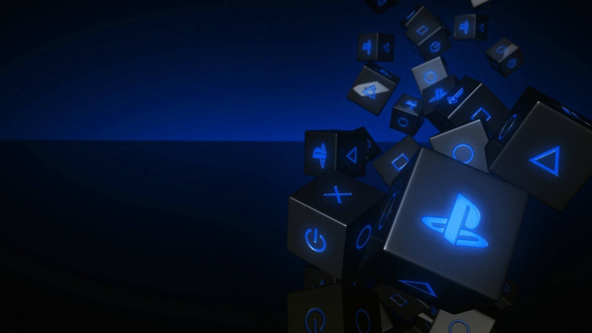 Brand Logos And Icons On Cubes 4k Ps4 Wallpaper