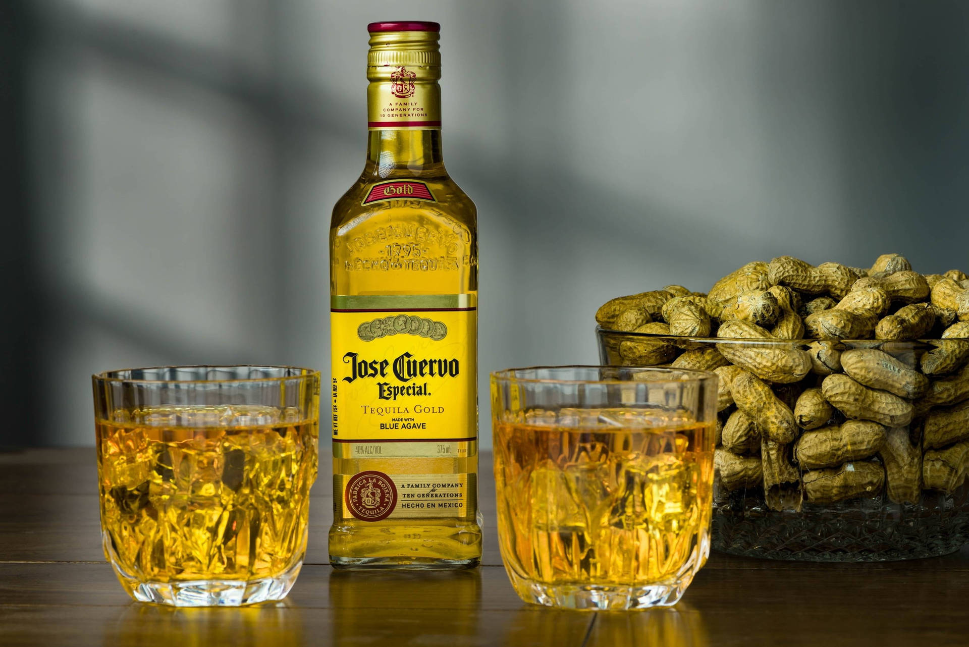 A Taste of Authenticity - Jose Cuervo Small Bottle Wallpaper