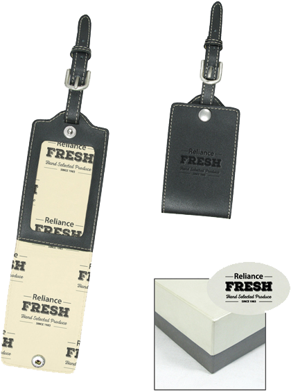 Branded Luggage Tags Reliance Fresh PNG