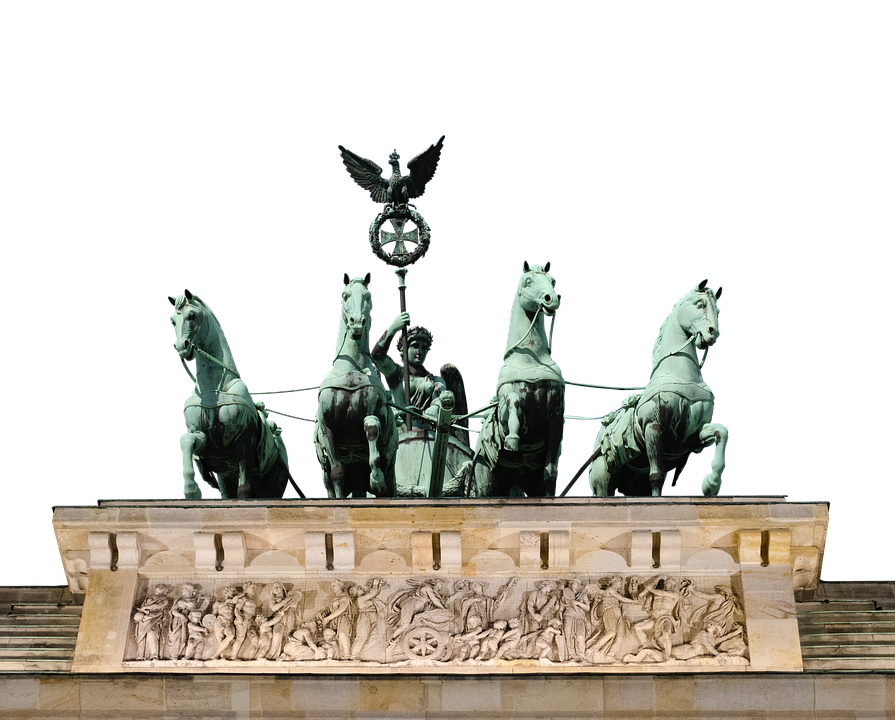 Brandenburg Gate Quadriga Statue PNG