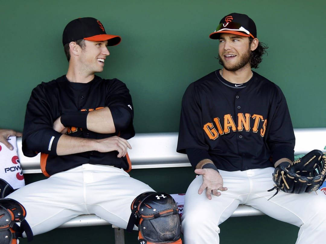 Download Brandon Crawford And Buster Posey Wallpaper
