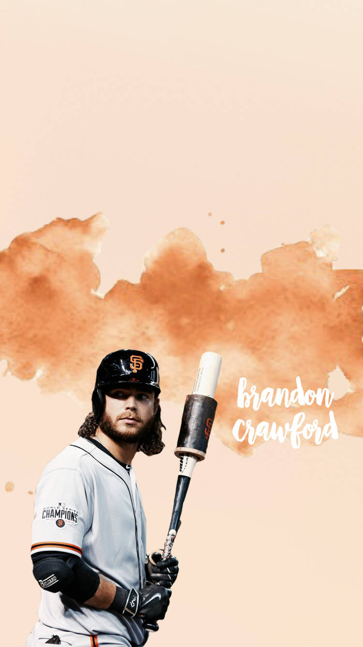 Brandon Crawford Orange Fan Art Background