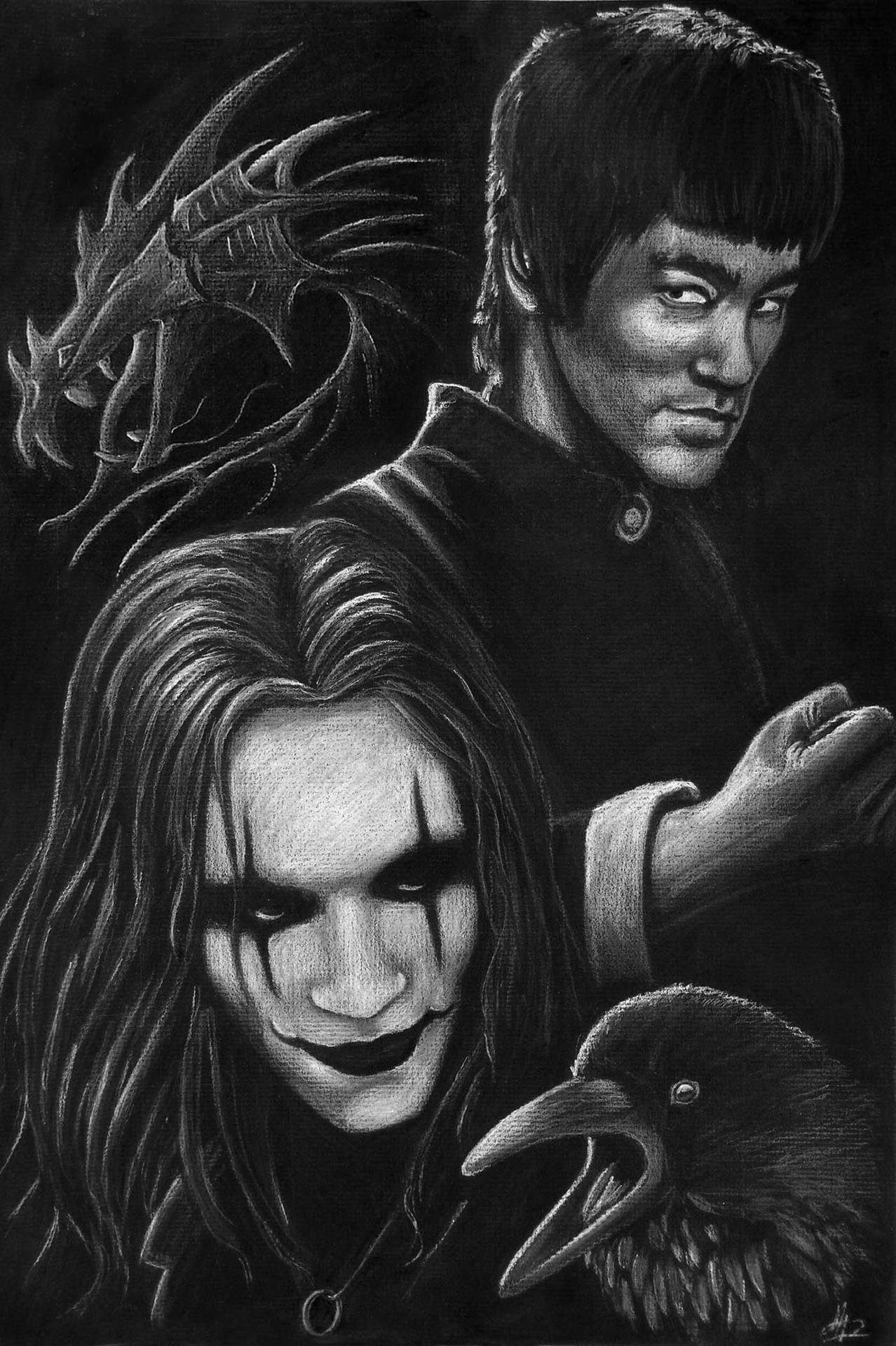Brandon Lee Crow And Enemy