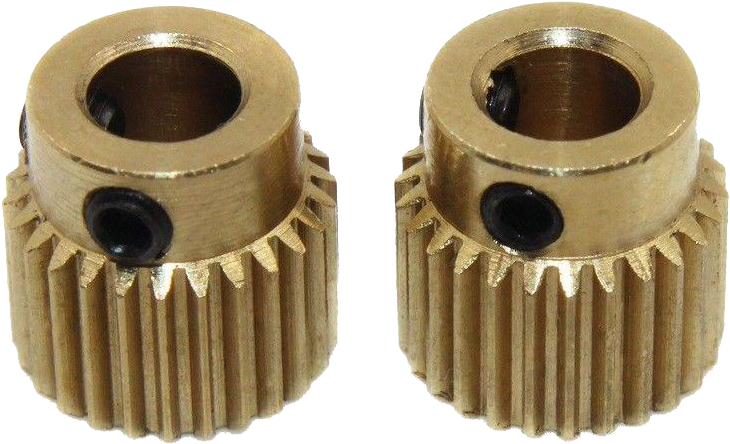 Brass Gear Pinions PNG