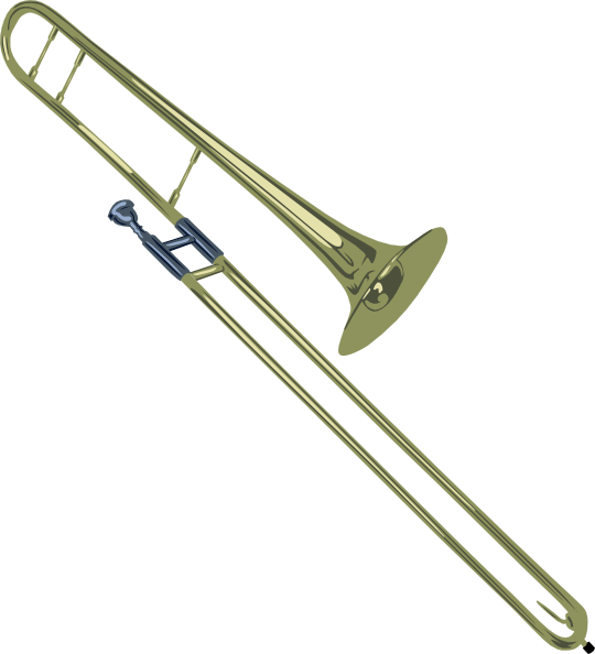 Brass_ Trombone_ Illustration PNG