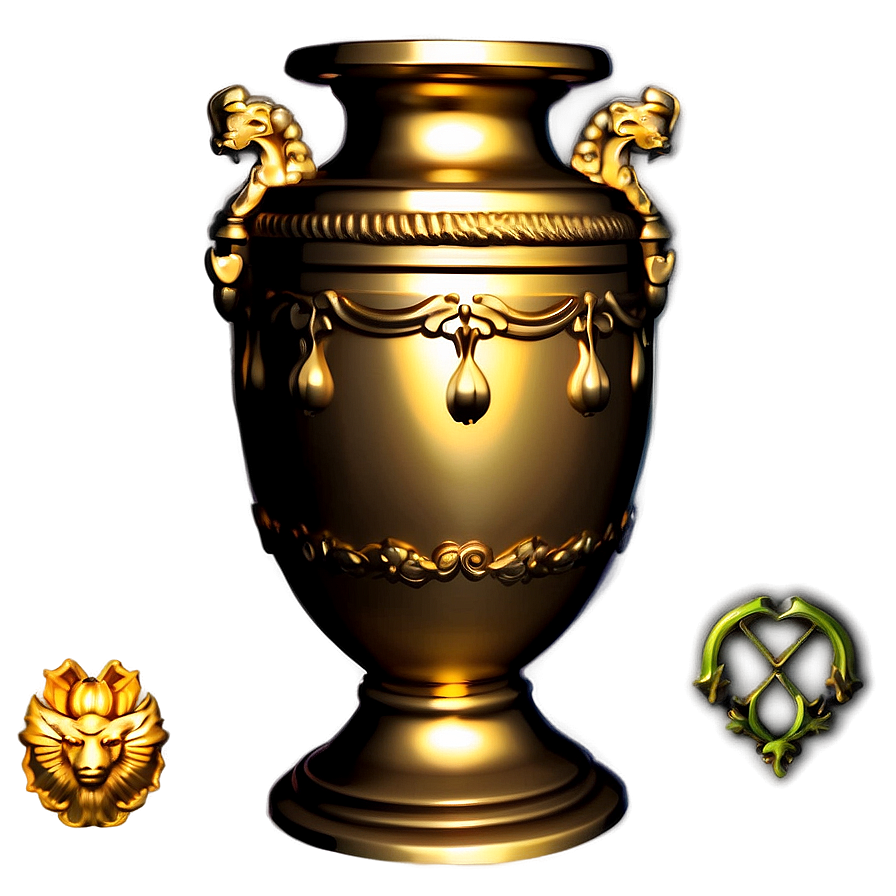 Brass Urn Detail Png Yve PNG