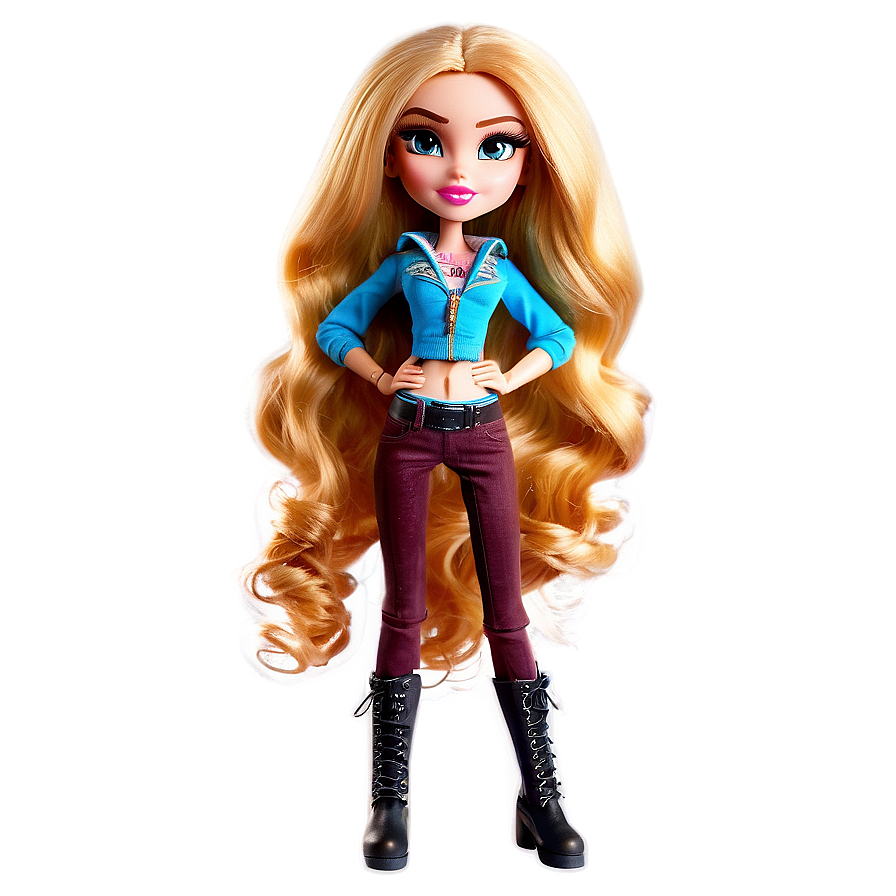 Download Bratz Character Art Png Mes | Wallpapers.com