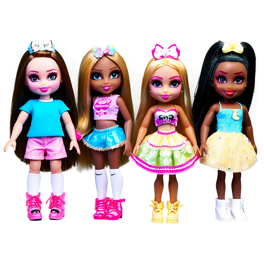 Download Bratz Doll Group Png 92 | Wallpapers.com