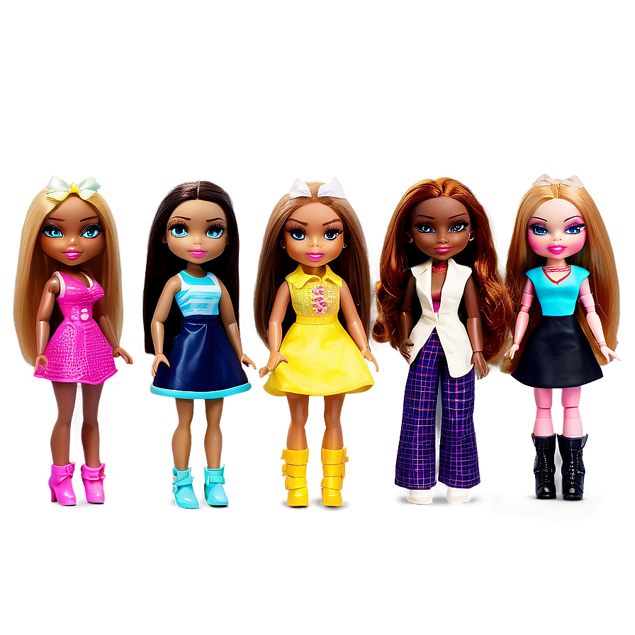 Download Bratz Doll Group Png Llj45 | Wallpapers.com